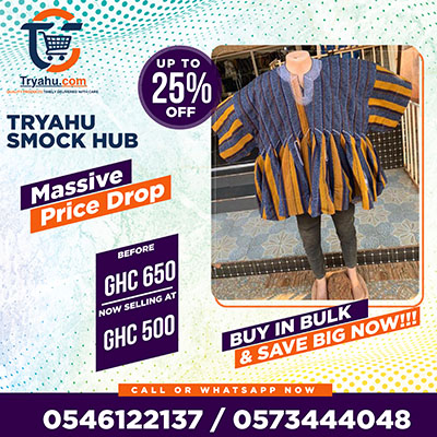 Affordable Ghanaian Smocks Online | Shop Fugu at Tryahu